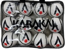 Karakal Training Sliotar Size 4 Value Pack 12 (White)
